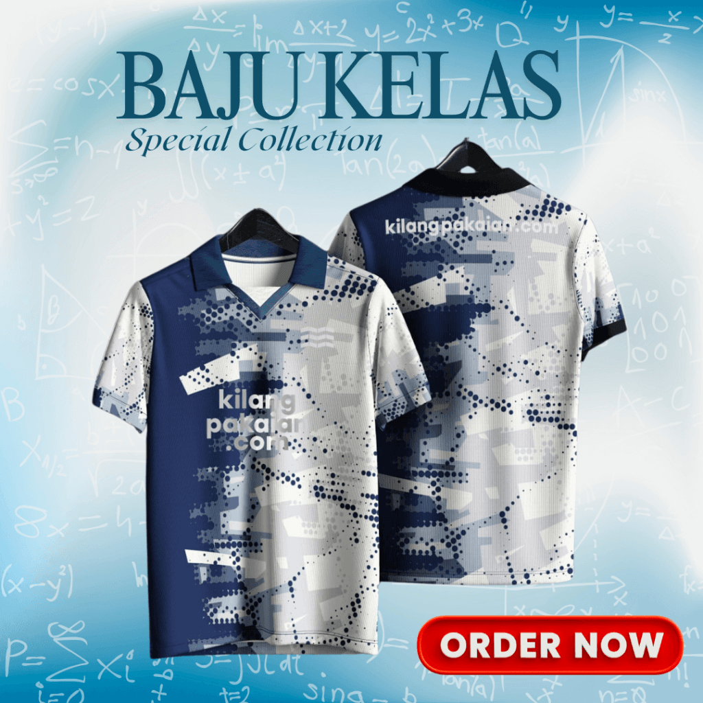 contoh design baju kelas murah