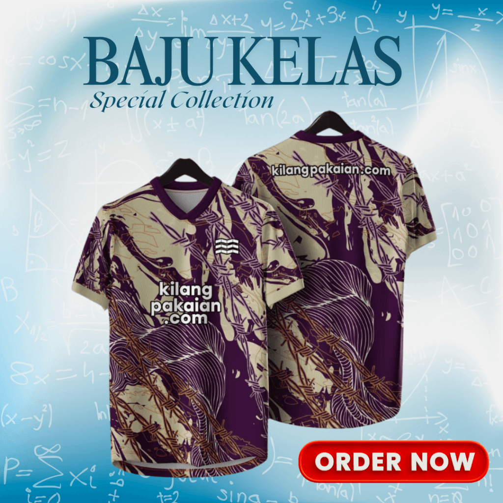 contoh design baju kelas murah