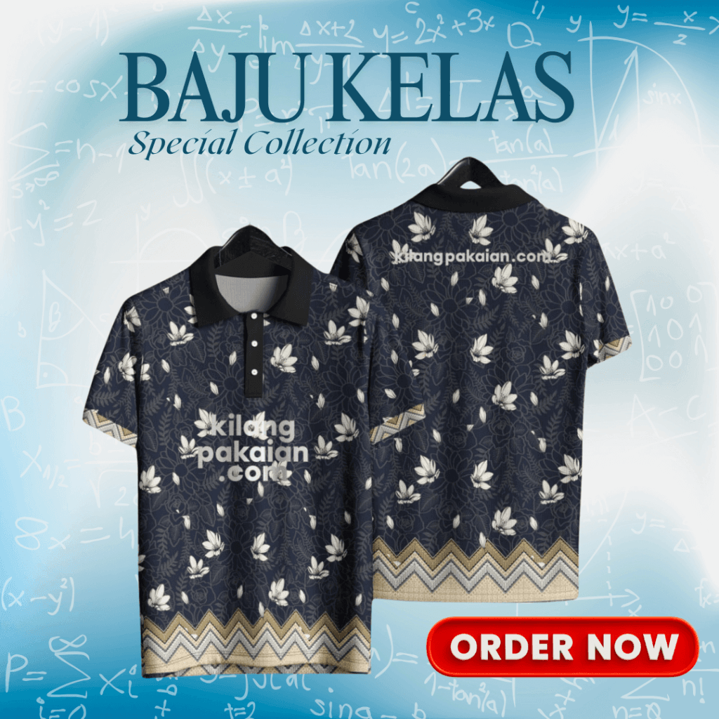 contoh design baju kelas murah