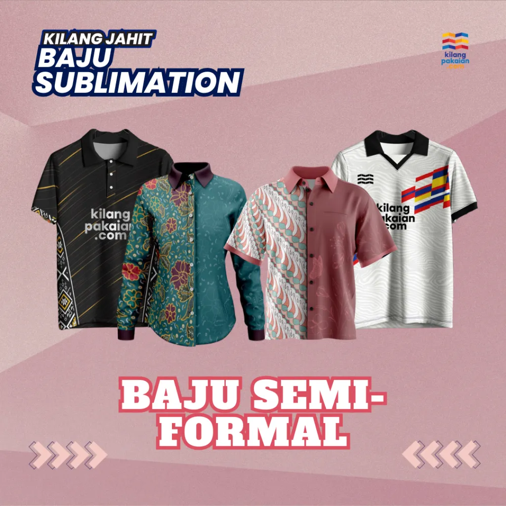 Baju semi-formal yang sesuai untuk majlis